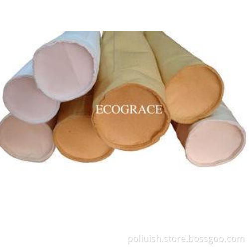 Polyimide Acrylic Filter Bag , Waster Incinerator High Temp